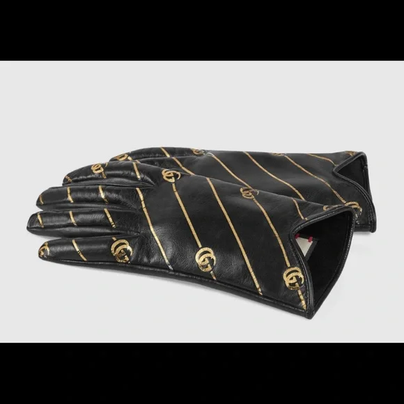Gucci leather gloves brand new